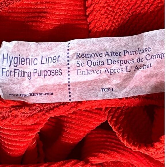 Good American Always Fits One-Piece Swimsuit Poppy Red Women Plus Size 2X/3X NWT - Picture 5 of 9